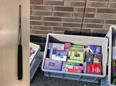 Voor een kapitaal aan illegale sigaretten en vapes gevonden in Helmond, Laarbeek en Someren, plus een ploertendoder