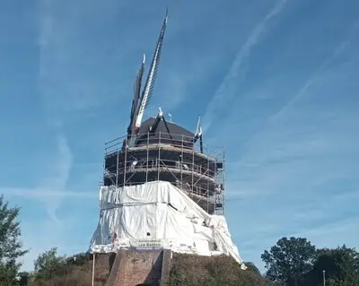 Molen Sint Victor in Heeze schittert na restauratie