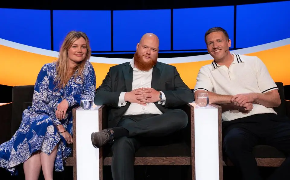 FNP-lijsttrekker Aant Jelle Soepboer in televisiequiz De slimste mens