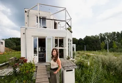 Nooit geklust en nu bouwt Marlion haar eigen microhuis in Eindhoven
