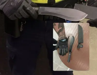 13-jarige jongen wordt op station Eindhoven betrapt met mes dat zo groot is als een hand