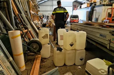 Peter is woedend na inval in zijn loods: ‘Met drugs heb ik helemaal niks te maken’
