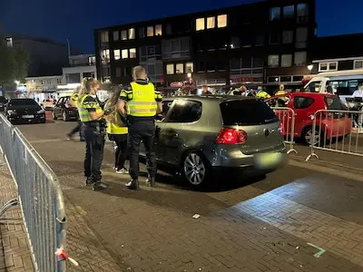 Grote controle van politie, Douane en Belastingdienst in Kruisstraat en op Woenselse Markt