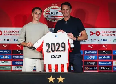 PSV heeft talentvolle Koller na bijzonder voortraject bij Vitesse binnen: ‘Volgen hem al jaren’
