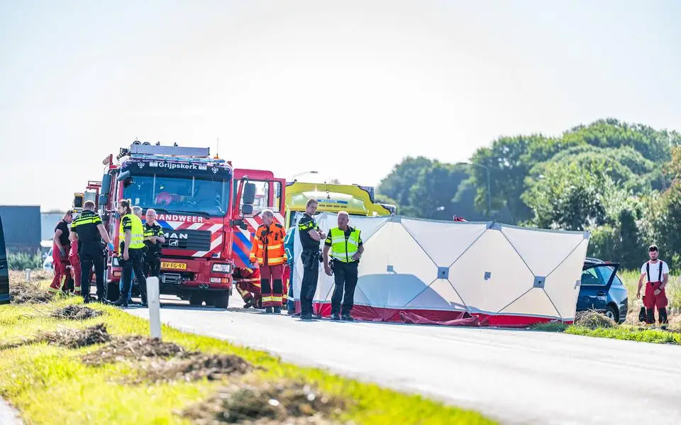 Politie rondt onderzoek af naar dodelijk ongeval Grijpskerk, bestuurder werd vermoedelijk onwel