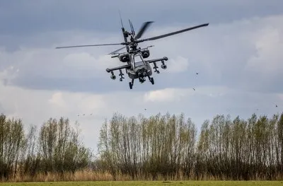 Helikopteroefeningen boven Veldhoven in augustus