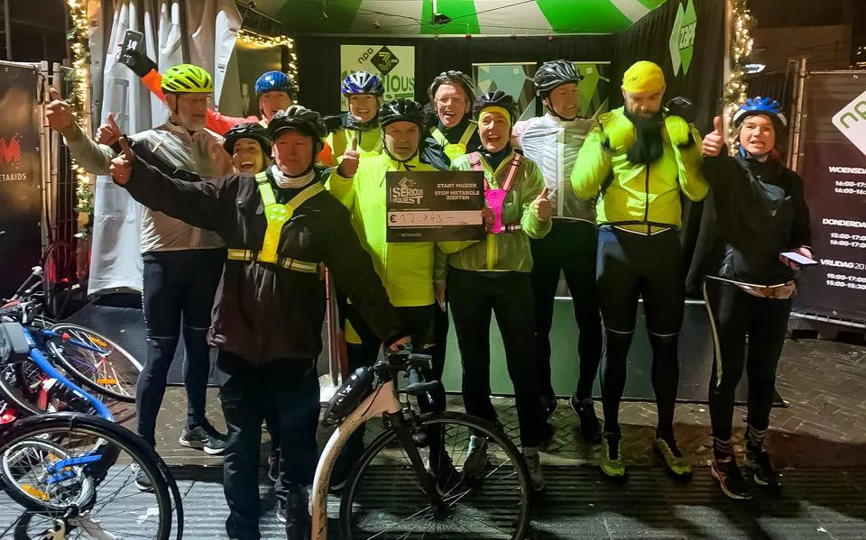 Met gebakken eieren als brandstof naar het Glazen Huis, 208 kilometer verderop. Steppers uit Bolsward doen het in december