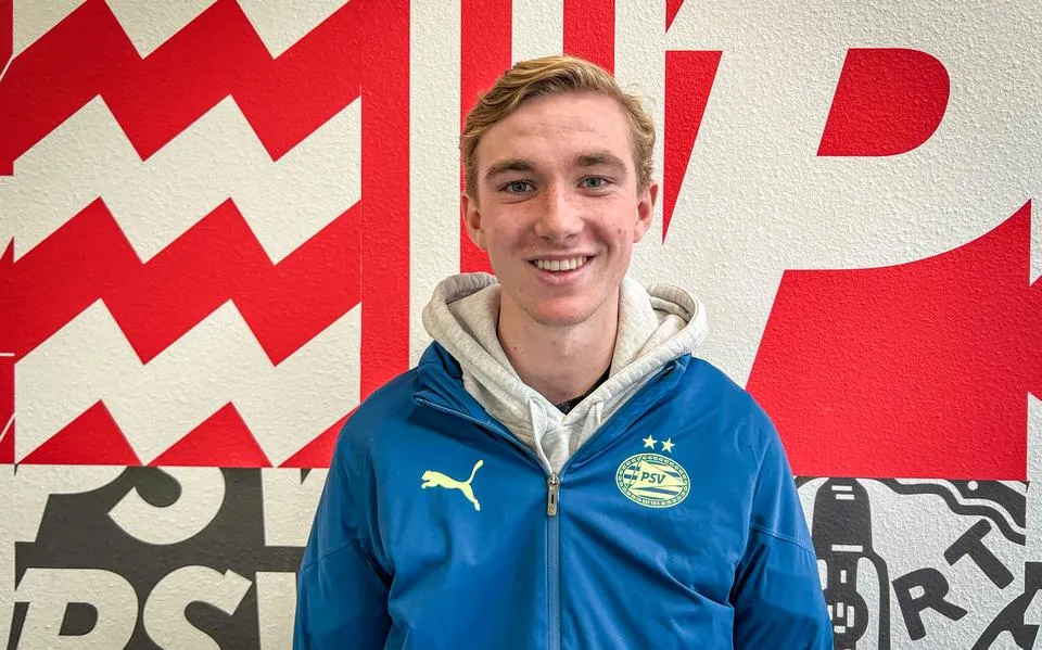 Oud-Heerenveenspeler Tygo Land uit Peize gaat op huurbasis van PSV naar FC Groningen