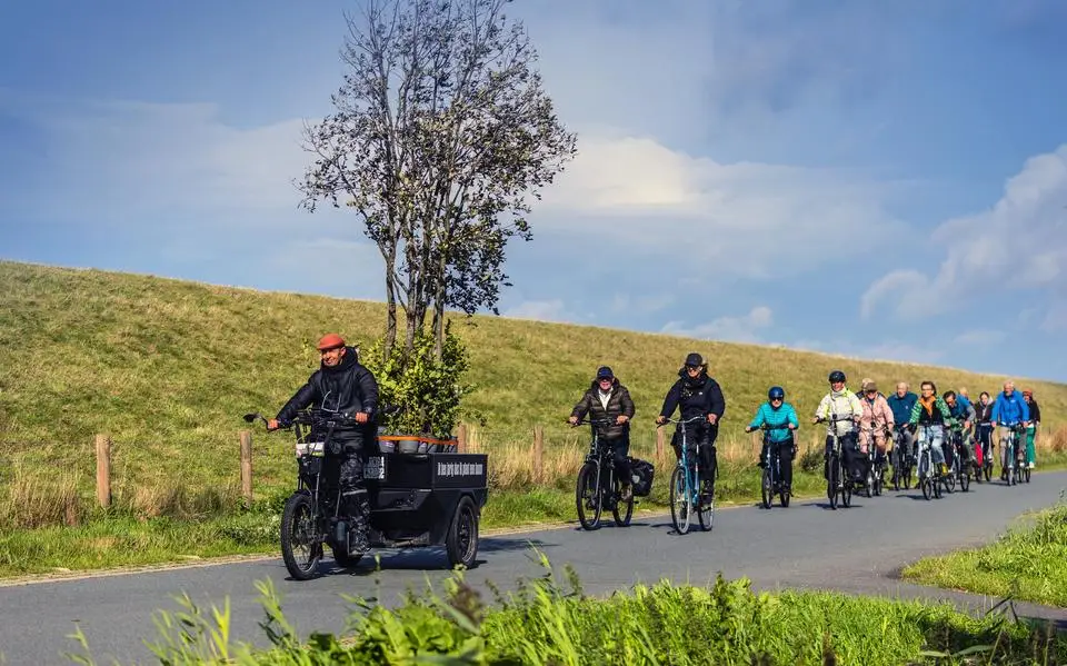 Kunstenaar Bruno fietste met een boom door Europa: ‘Iedereen vond het een mooi verhaal’