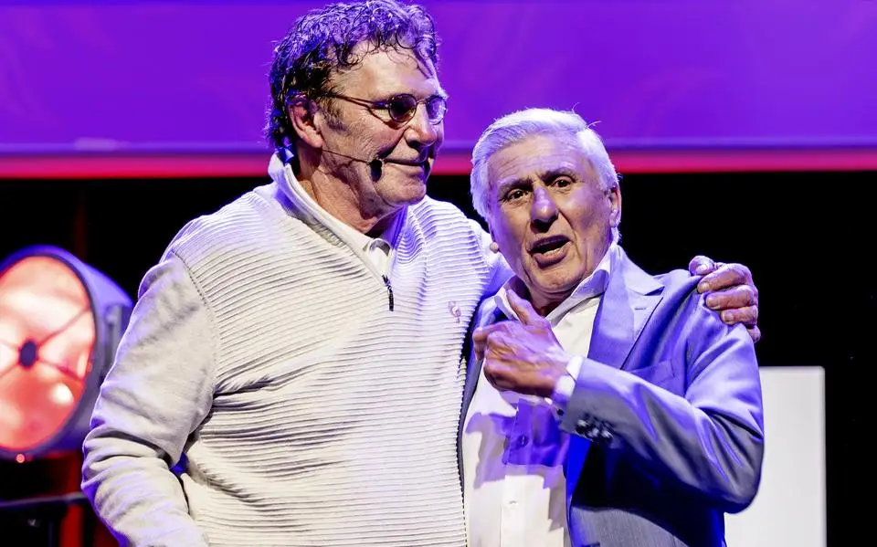 Feyenoord-Ajax nu in het theater: Willem van Hanegem ‘versus’ Sjaak Swart