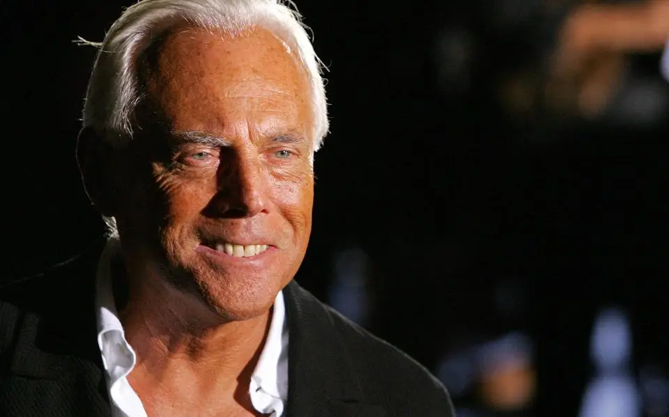 Modeontwerper Giorgio Armani (91) overleden