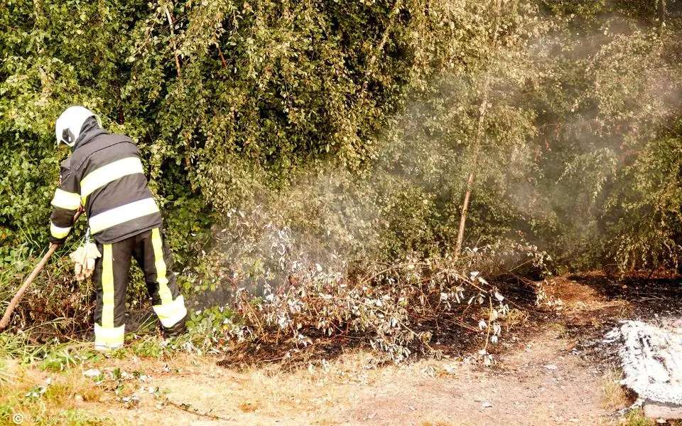 Verbijstering over branden langs Griene Dyk bij Offingawier: ‘Wat hat dit no foar sin?’