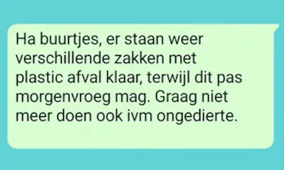 De ergernis die buurtapp heet (kom maar door met die voorbeelden!)
