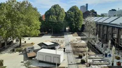 Vijf maanden vertraging en fors duurder: binnentuin Spoorzone kost 170.000 euro meer dan verwacht