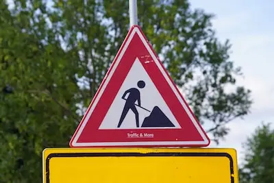 Randweg-Oost Budel afgesloten door werkzaamheden