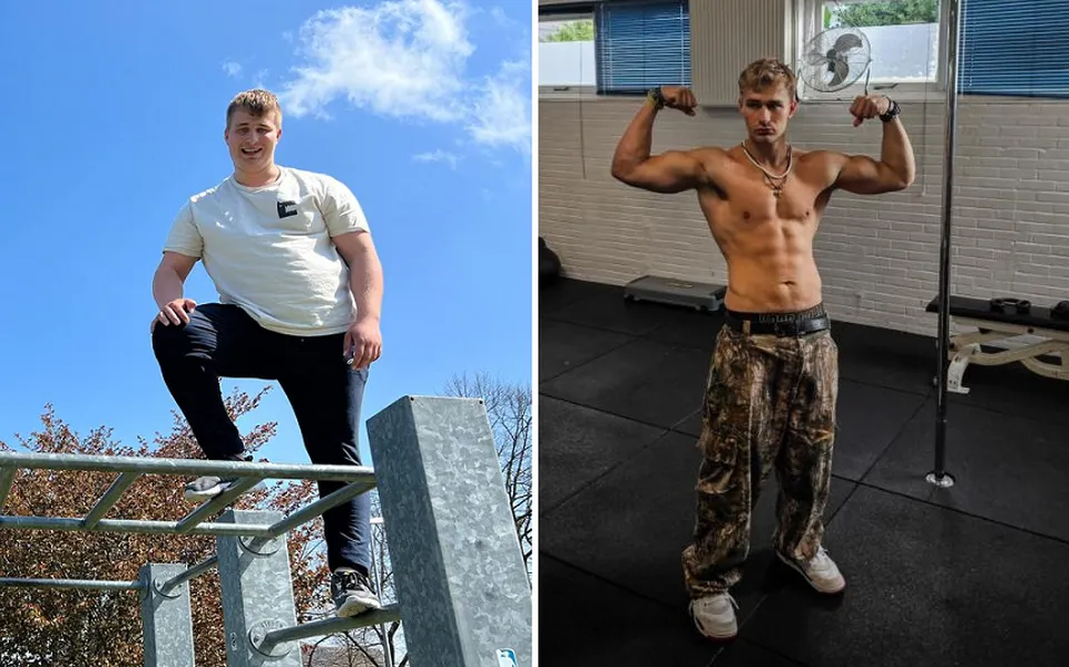 De Fat Freerunner uit Leek gooit zijn leven om: ‘Met hard werken 60 kilo kwijt’