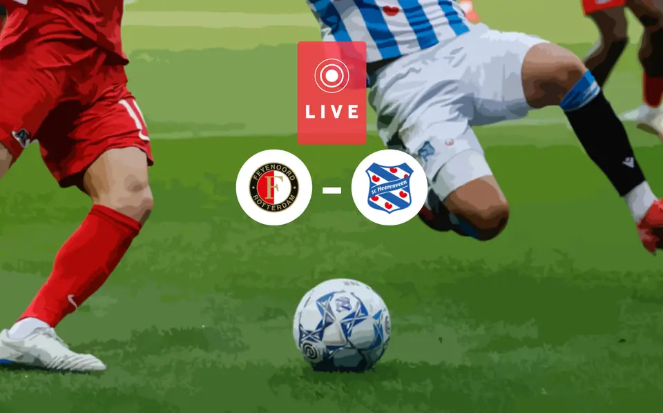 LIVE | Kan SC Heerenveen voor een stunt zorgen tegen Feyenoord in Rotterdam?