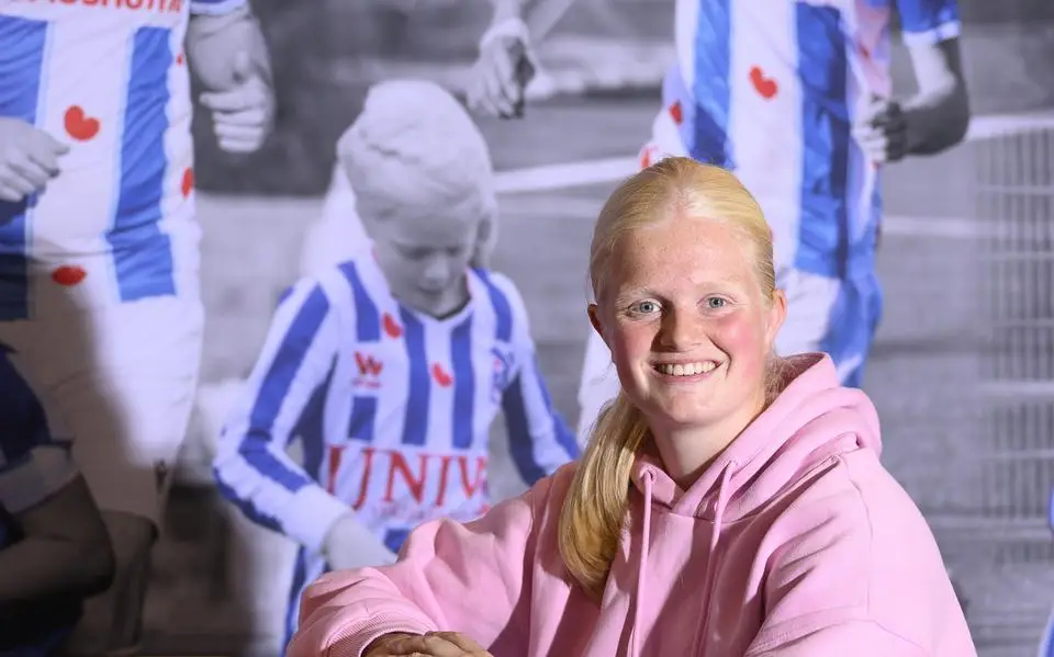 Van de F-jes naar de eredivisie. SC Heerenveen-aanwinst Hanna Stallmann is weer thuis op het Skoatterwâld. ‘Ik heb hier zoveel herinneringen’