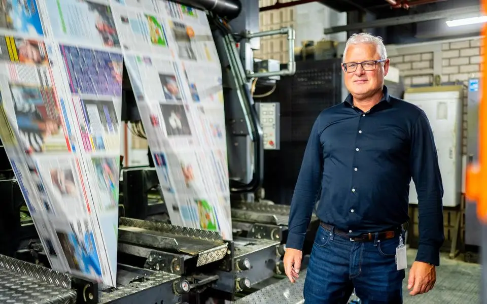 Iedere vrijdagnacht rollen er 439.500 kranten van de drukpers in Leeuwarden, van LC tot Telegraaf