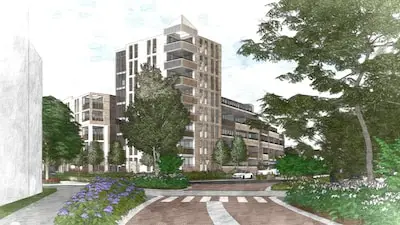 Valkenswaard krijgt flat van acht verdiepingen: 60 woningen en vlakbij de Markt
