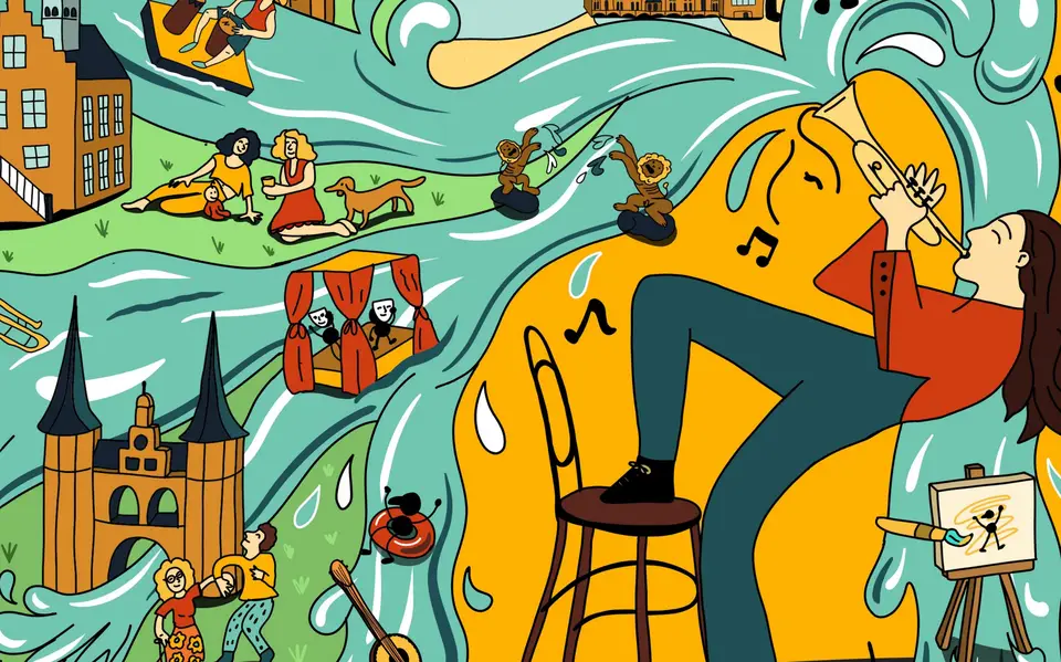 Zaterdag is uitfestivaldag: in heel Friesland genieten van kunst, theater, literatuur, muziek en meedoen is gratis