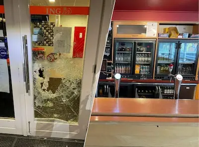 Inbreker met dorst plundert koelkast Tilburgse voetbalclub: steelt voor duizend euro aan drank