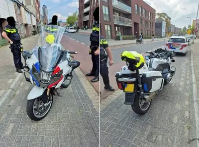 Agenten zetten man met opvallende motor aan de kant: ‘Hij dacht dat het wel mocht’