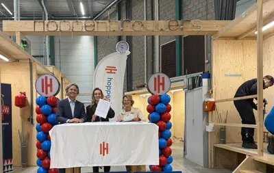 Nieuwe samenwerking voor techniekopleiding: Hoppenbrouwers, Yonder en KW1C ondertekenen convenant