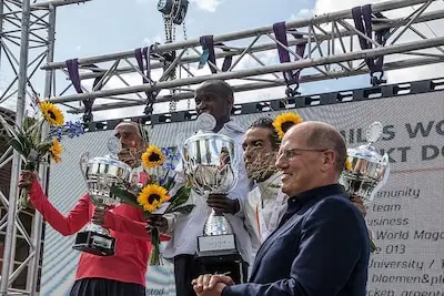Zo ziet de medaille van de Tilburg Ten Miles eruit