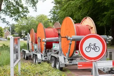 Nieuwe stroomkabels tussen Maarheeze en Soerendonk: fietspad vanaf 15 oktober afgesloten