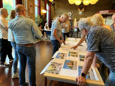 Bomen gaan plat en geen punt maar een plat dak op de buurtsuper in Acht