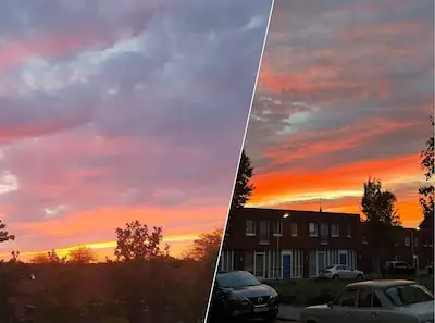 De lucht boven Brabant kleurt al dagen gloeiend rood: hierdoor komt dat