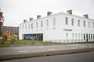 SP-kamerlid Sarah Dobbe leidt discussie over oorlog en vrede in De Cacaofabriek in Helmond