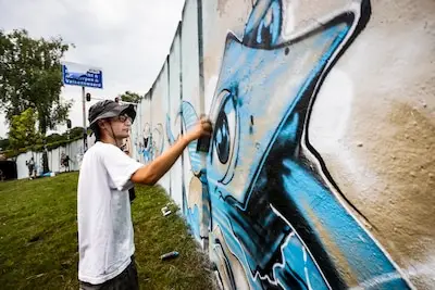 Na decennialang gedogen wordt Eindhovense Berenkuil een legale graffitizone