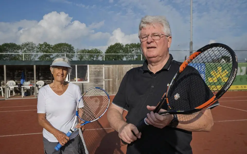 Bij tennisclub Catch kiezen de 55-plussers nog altijd voor het klassieke spelletje