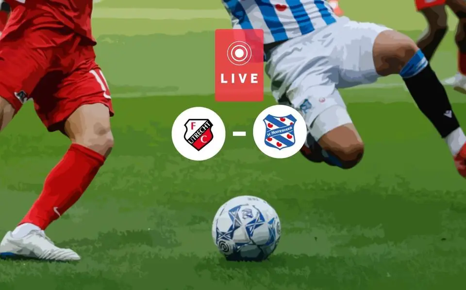 LIVE | Kan SC Heerenveen eerste overwinning van het seizoen goed vervolg geven op bezoek bij FC Utrecht?