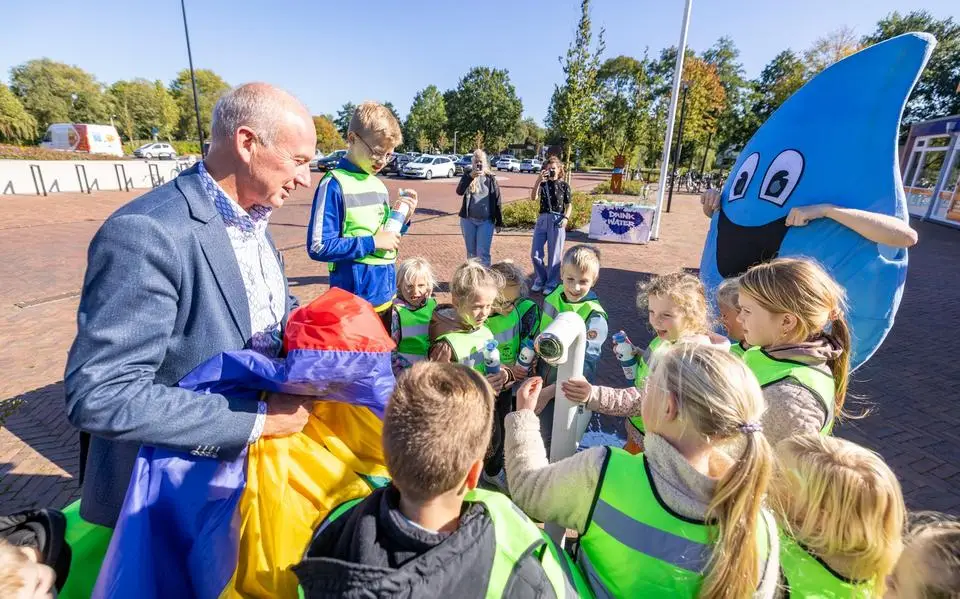 Drinkwaterpunt bij de Houtmoune in Buitenpost: gezonde dorstlesser