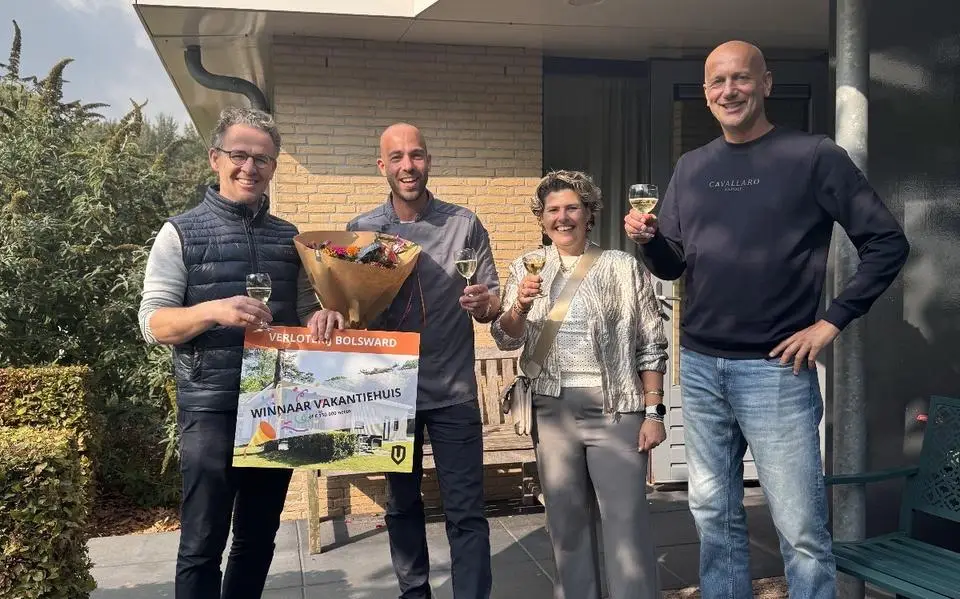 Winnaar uit Dedgum van vakantiehuis dat SC Bolsward verlootte, wist niet eens dat de trekking was