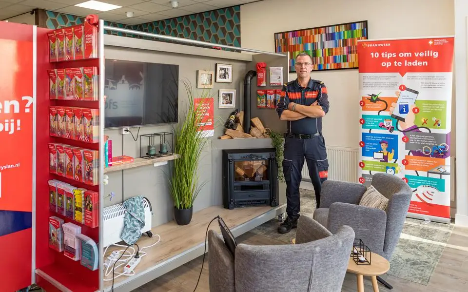 Pop-up Brandweer in Bolsward: ‘We kunnen met ons gedrag heel veel branden voorkomen’