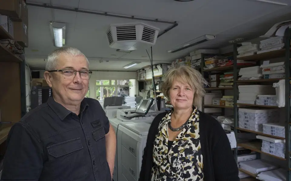 Paul (68) zet een punt achter zijn gemoedelijke drukkerij STIP in Leeuwarden