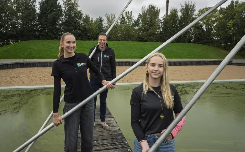 Nu fierljeppen viraal gaat en ‘heel cool’ en ‘amazing’ is, hoopt Winsum op gulle buitenlandse geldschieters die willen lappen voor een nieuwe schans