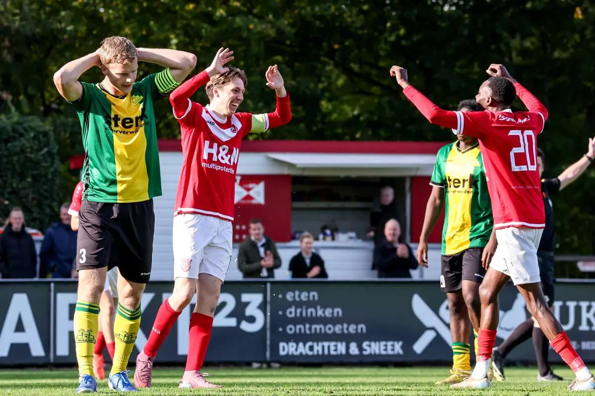 De ziekenboeg blijft vol bij Harkemase Boys, dat opnieuw gelijk speelt