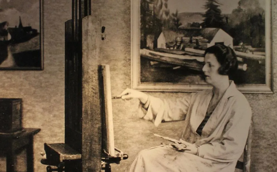 Ongrijpbaar artistiek talent Edith van Leckwyck herontdekt in Museum Dr8888