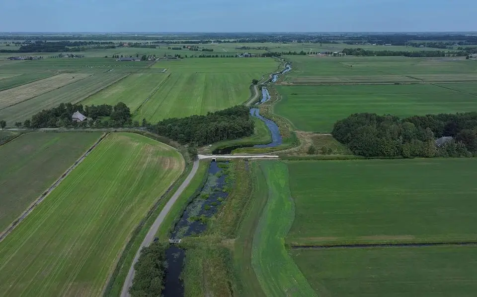Meer ruimte voor otter en grote keizerlibel door natuurherstel Nijdjip tussen Tytsjerk en Suwâld