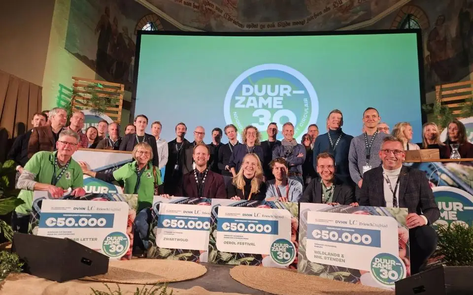 Deze duurzame koplopers in Noord-Nederland winnen de Duurzame Dertig. ‘Dit geeft een euforisch gevoel‘