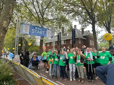 De jeugd geeft goede voorbeeld met de Mini Marathon; ‘Heel de familie heeft het virus’
