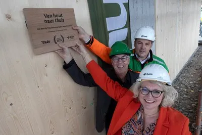 Houten woongebouw in Waalre markeert nieuwe stap in duurzaam bouwen