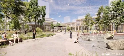 Eindhoven kiest deze variant voor ondergronds busstation: ruim stationsplein en daglicht in stationshal