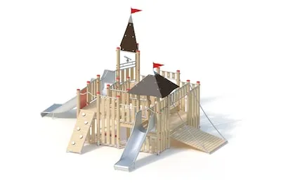 Er komt een gloednieuw fort bij kinderboerderij De Hazewinkel