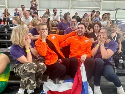 Goud voor Brabantse Lieve en Tom op WK paalsport: ‘Kan niet meer helder nadenken’